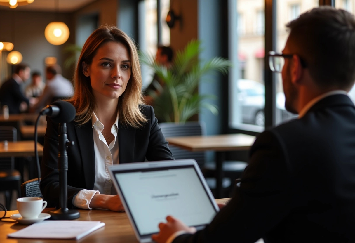 femme journaliste