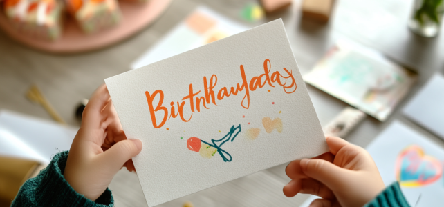 Pourquoi envoyer une carte pour un anniversaire ?